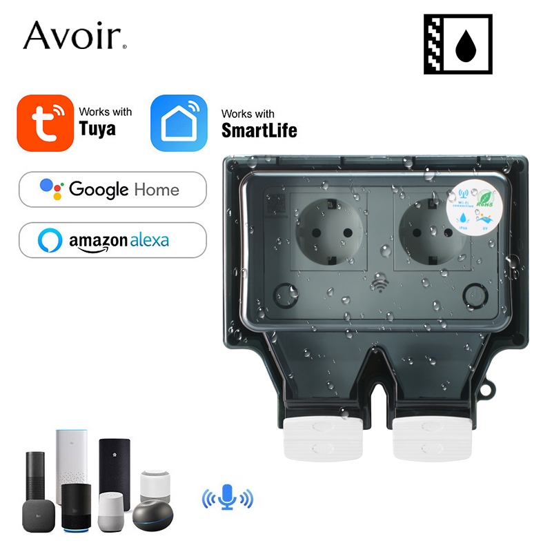 Outdoor Power Usa - Avoir Tuya Wand Steckdosen Ip66 Wasserdichte