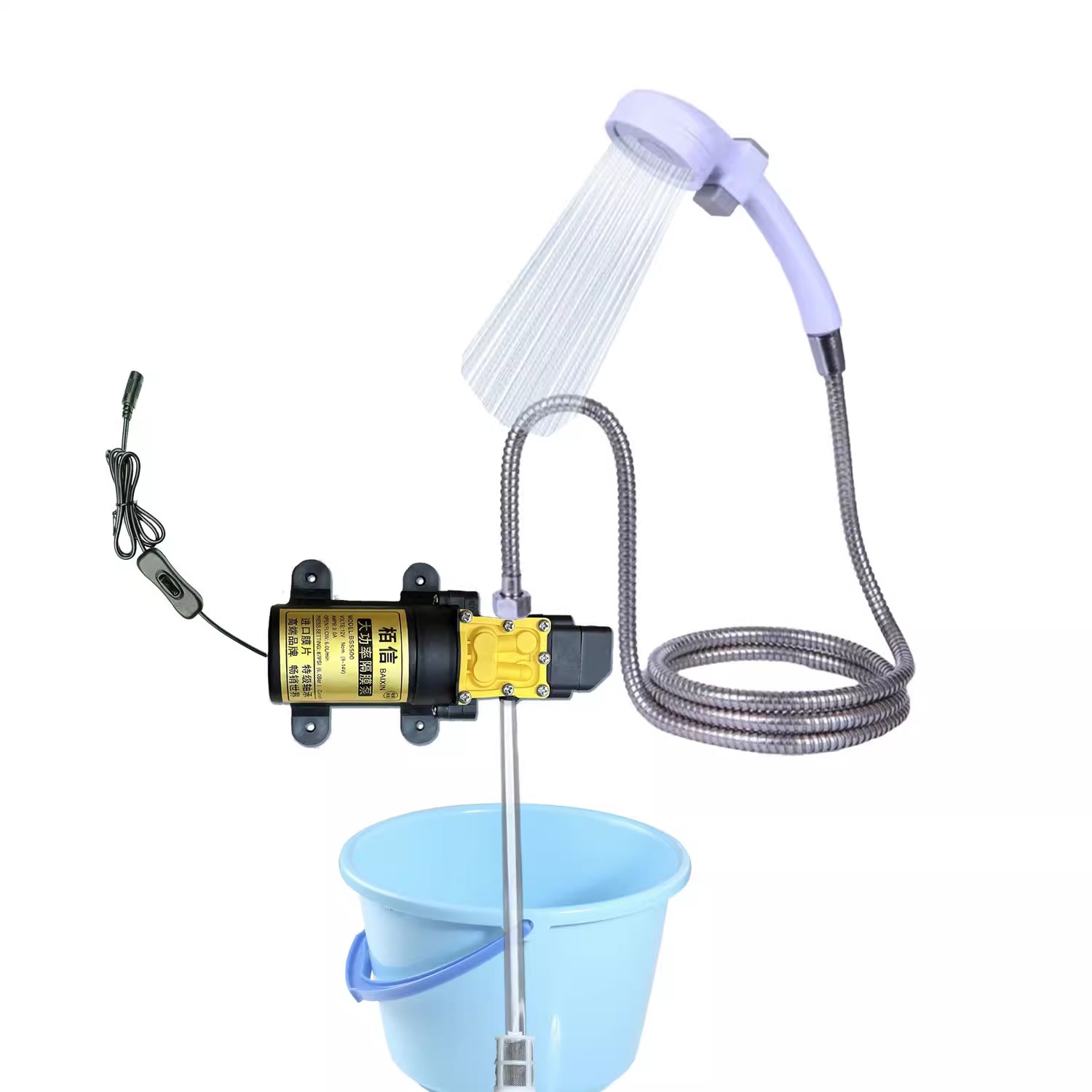 Outdoor Power Usa - 12V selbstansaugende Membranpumpe für Automobile oder