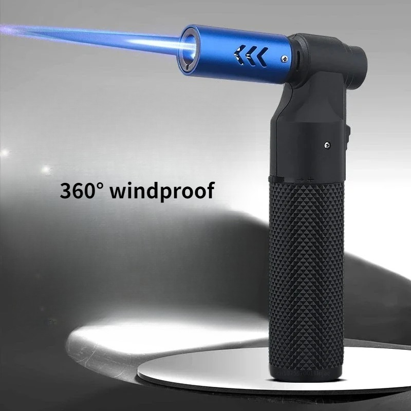 Outdoor Kitchen Power Burner - EHRLICHES Gasstrahl-Butan-Zigarrenanzünder, winddicht, für Küche, Grillen,