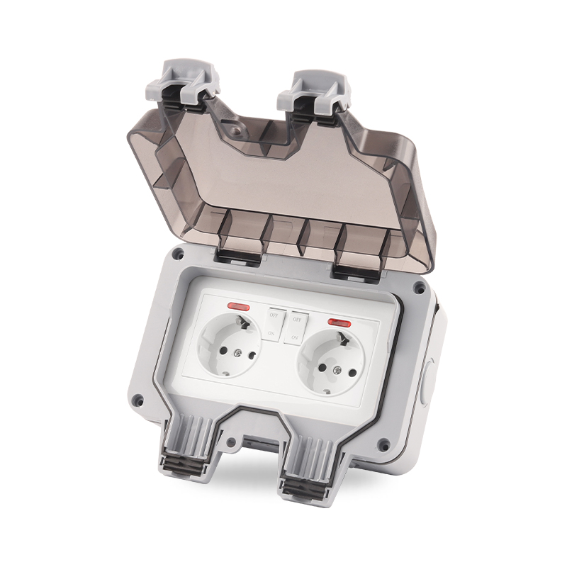 Power Switch Outdoor - IP66 EU Deutschland Standard Wasserdichte Outdoor