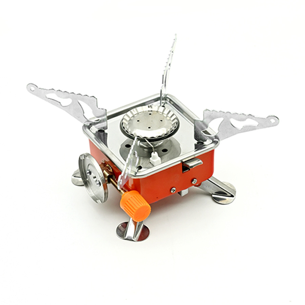 Outdoor Kitchen Power Burner - Tragbarer Brenner, Camping, faltbar, winddicht, Outdoor-Gastank,