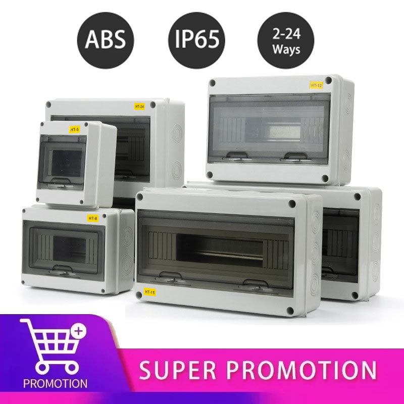 Power Switch Outdoor - HT-Serie Anschlussdose 2/3/5/8/12/15/18/24-Wege PC-Kunststoff Outdoor Elektrische