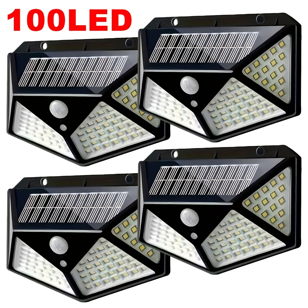 Power Outdoor - 100 LED Solar-Gartenleuchte für Außenbereich mit