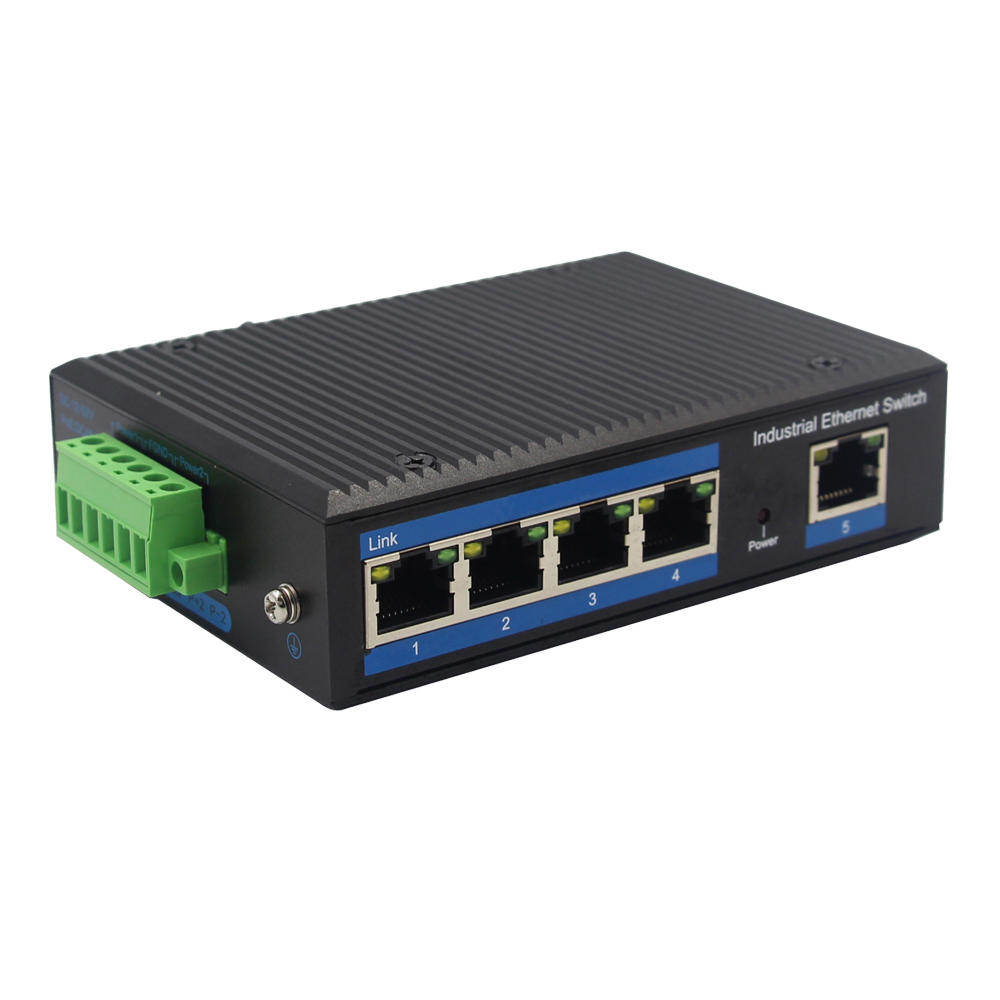 Power Switch Outdoor - Gigabit-POE-Switch für den Außenbereich, Industriequalität, 5