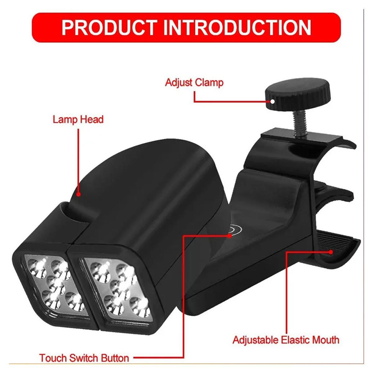 LED-Doppelkopf-Grillleuchte, b – Outdoor Power Grill Bewertung und Preis