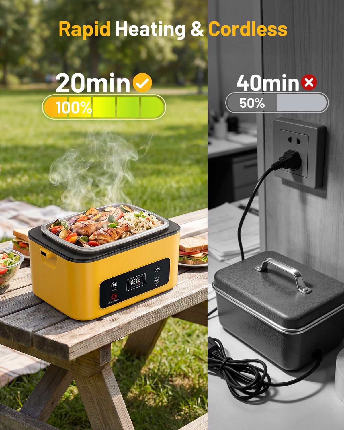 TaskStar Elektrische Lunchbox  – Outdoor Power Usa Bewertung und Preis