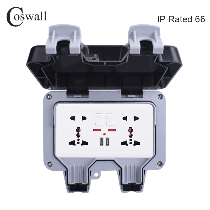 Coswall IP66 Wetterfeste, wass – Power Switch Outdoor Bewertung und Preis