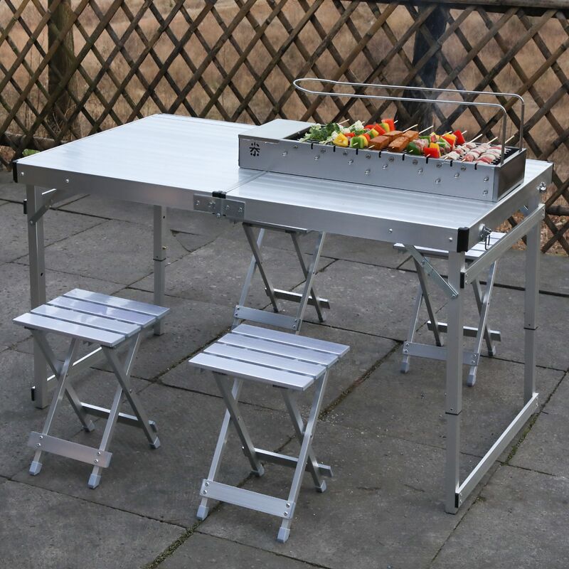 Tragbarer Automatischer Rotier – Outdoor Power Grill Bewertung und Preis