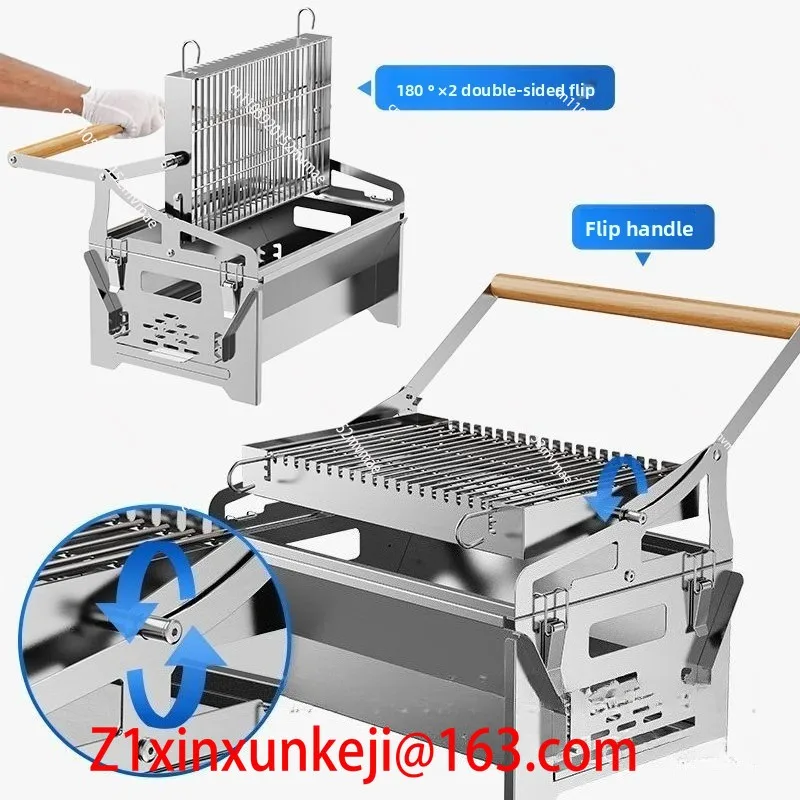 Klappbarer Holzkohlegrill für  – Outdoor Power Grill Bewertung und Preis