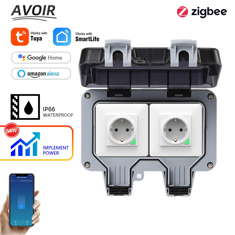Avoir Tuya Zigbee Steckdosen I – Outdoor Power Usa Bewertung und Preis