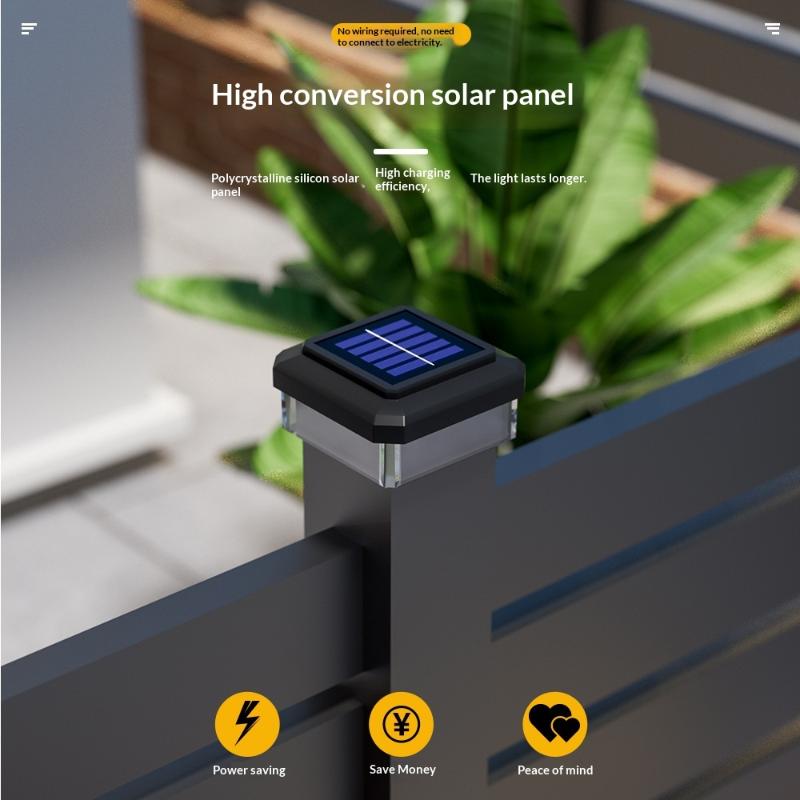 Solar-LED-Pfostenkappenleuchte – Outdoor Power Post Bewertung und Preis