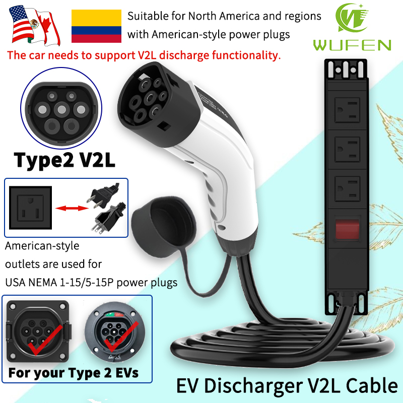 WUFEN Tragbares Typ 2 V2L-Kabe – Power Switch Outdoor Bewertung und Preis
