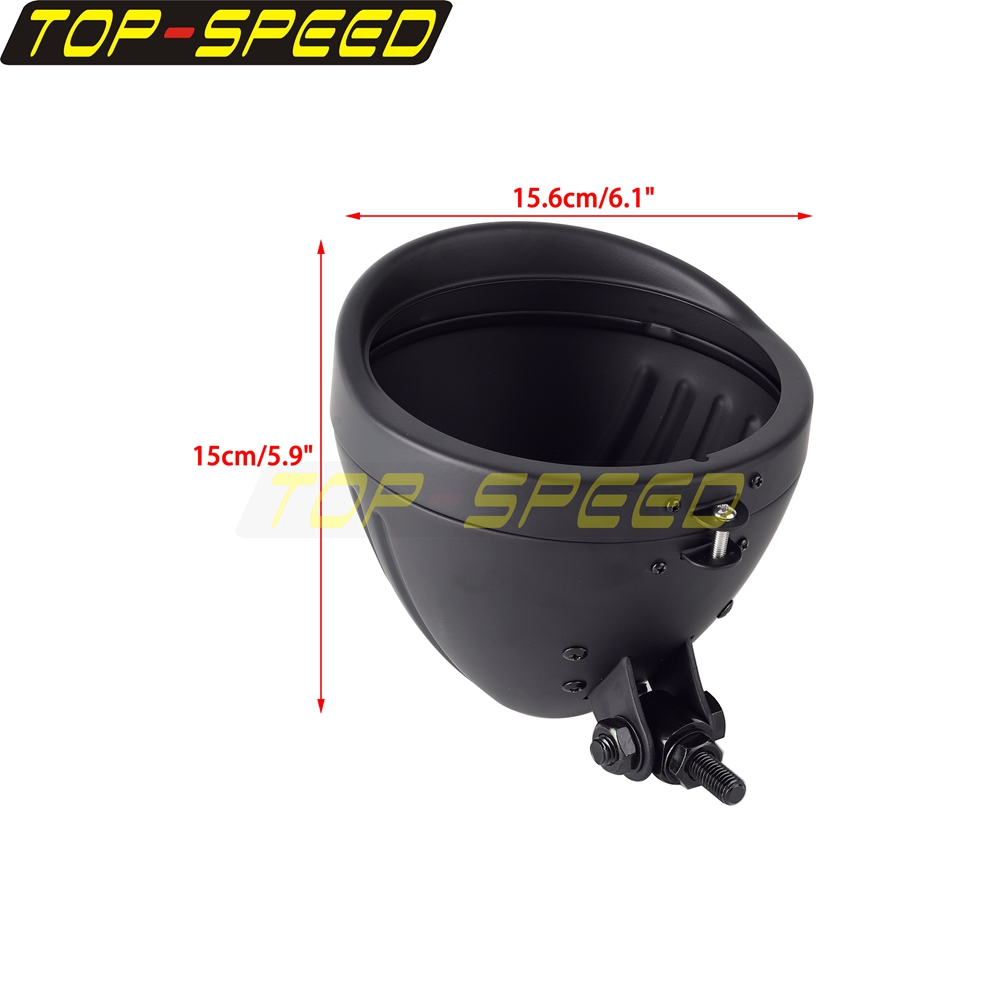 Schwarz/Chrom Motorrad Scheinw – Outdoor Power Usa Bewertung und Preis