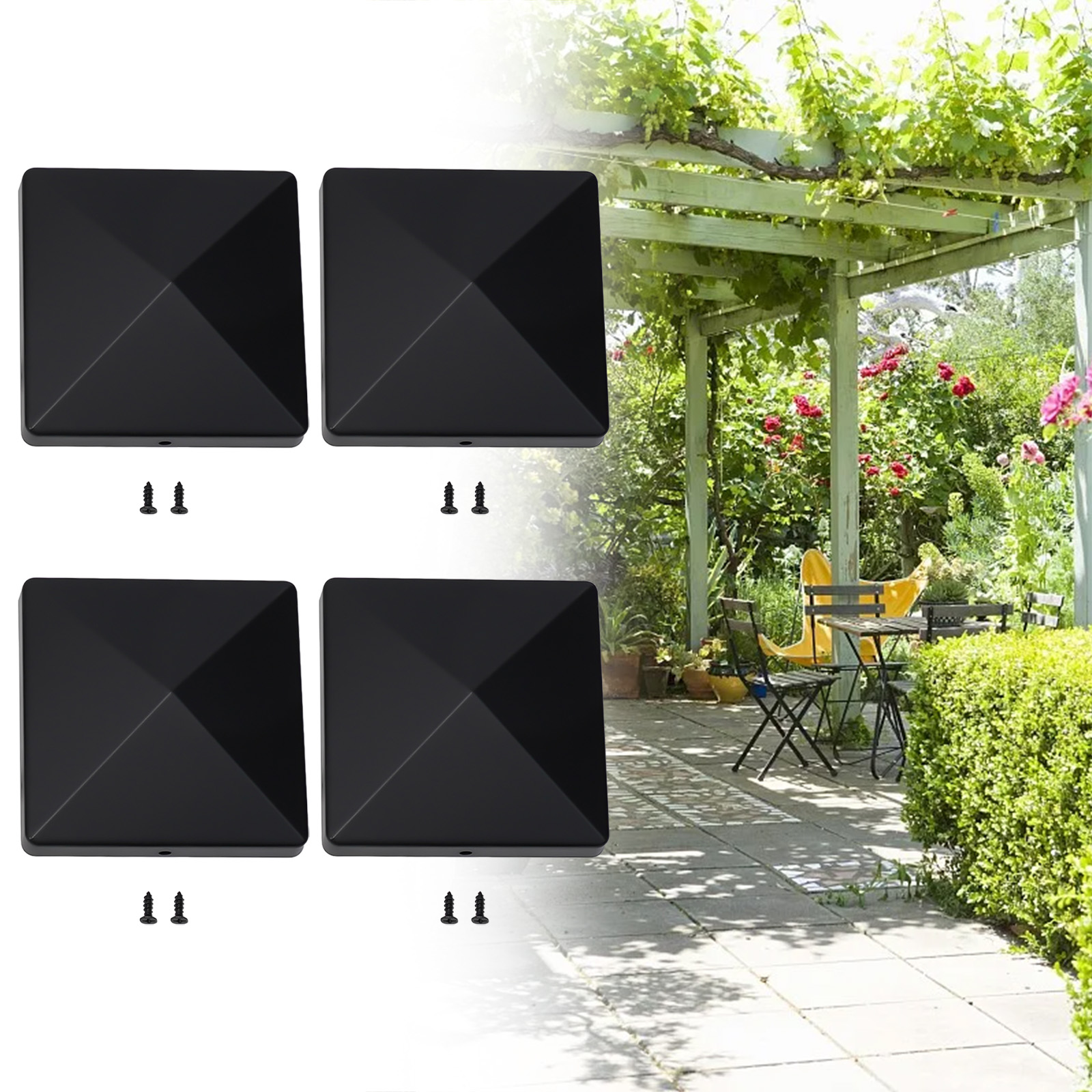 4-Zoll-Kunststoff-Zaunpfostenk – Outdoor Power Post Bewertung und Preis